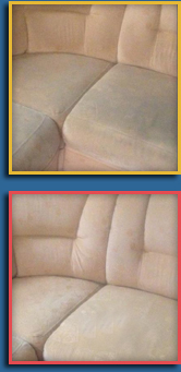 Upholstery Cleaning Before And After